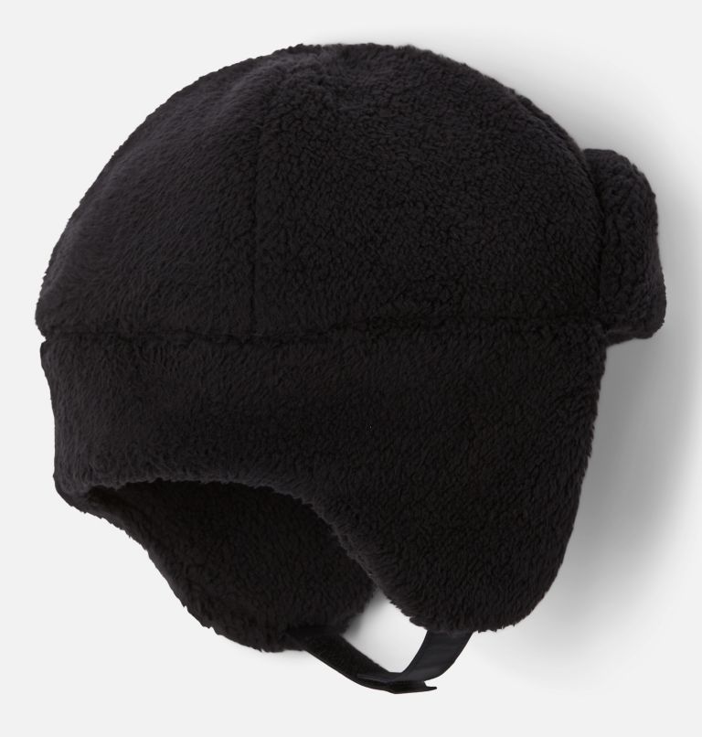 Kids' Rugged Ridge Sherpa Trapper Hat, Color: Black, Black, image 2