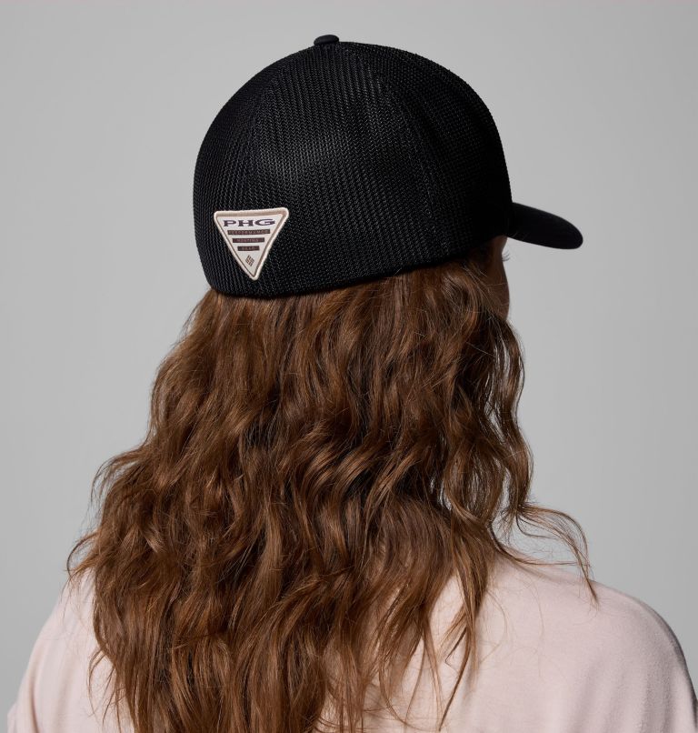 PHG Antlers Mesh Ball Cap, Color: Black, Delta Hunter Diamond, image 6