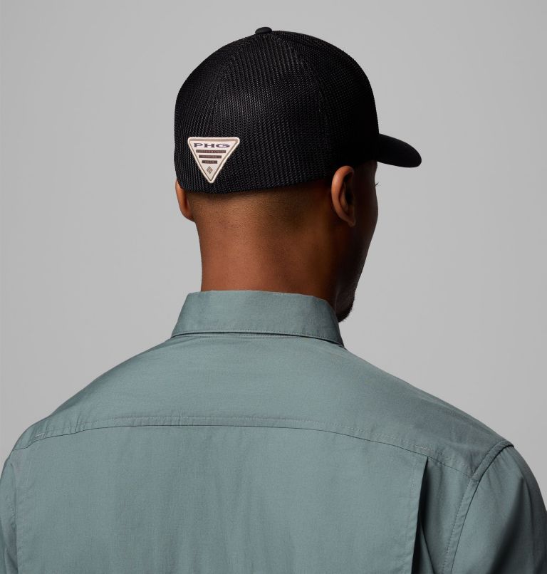 PHG Antlers Mesh Ball Cap, Color: Black, Delta Hunter Diamond, image 4