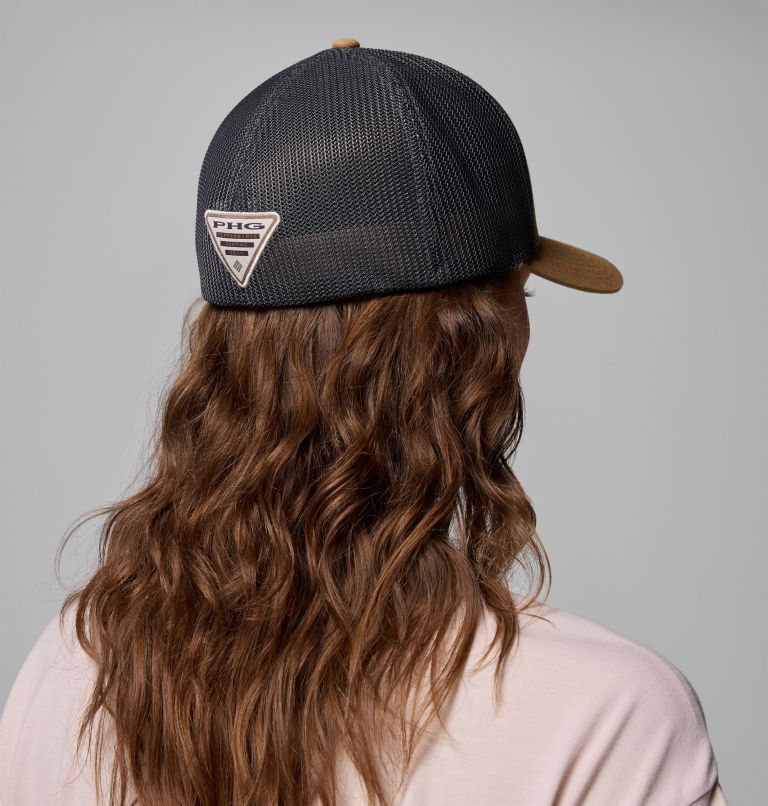 PHG Antlers Mesh Ball Cap, Color: Sahara, Grill, Delta Hunter Diamond, image 6