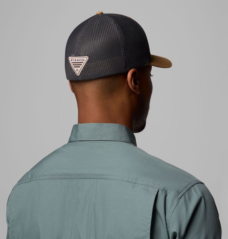 PHG Antlers Mesh Ball Cap, Color: Sahara, Grill, Delta Hunter Diamond, image 4