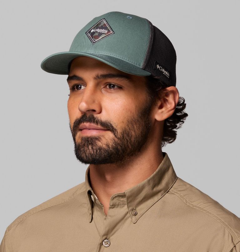 PHG Antlers Mesh Ball Cap, Color: Pond, Shark, Delta Hunter Diamond, image 3