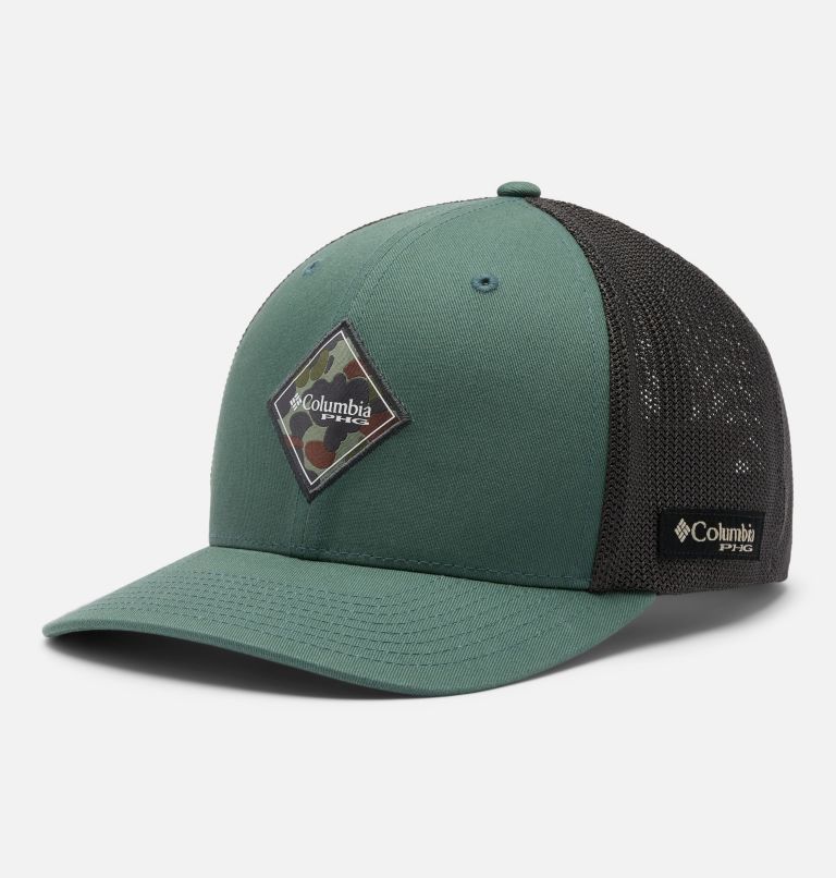 PHG Antlers Mesh Ball Cap, Color: Pond, Shark, Delta Hunter Diamond, image 1