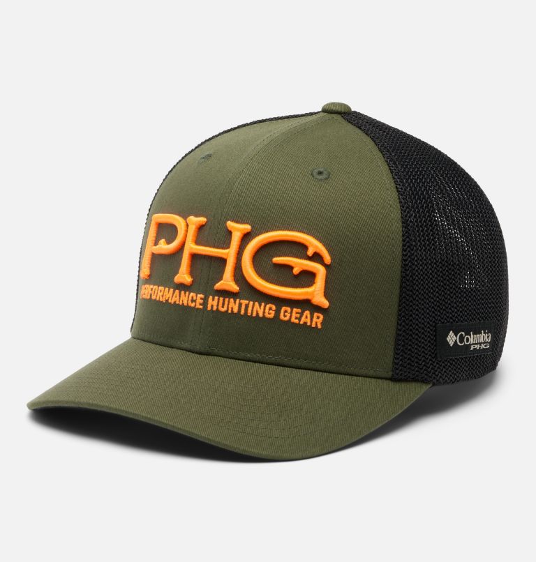  Columbia Unisex PHG Logo Mesh Snap Back - High, Blaze/Black,  One Size : Clothing, Shoes & Jewelry