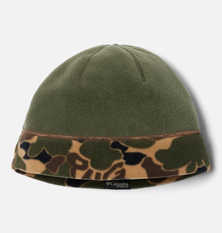 PHG Bucktail Fleece Beanie, Color: Sahara Duck Camo, Surplus Green, image 3