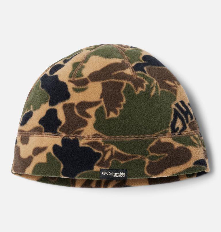 PHG Bucktail Fleece Beanie, Color: Sahara Duck Camo, Surplus Green, image 2