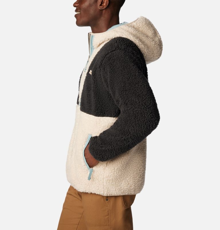 Mens sherpa outlet zip up