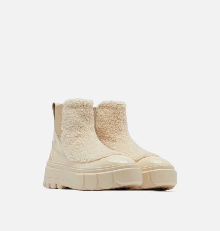 Thumbnail: CARIBOU� X BOOT CHELSEA COZY | 165 | 10, Color: Bleached Ceramic, Oatmeal, image 2