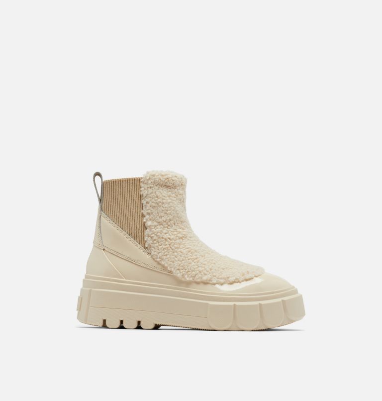 Thumbnail: CARIBOU� X BOOT CHELSEA COZY | 165 | 9, Color: Bleached Ceramic, Oatmeal, image 1