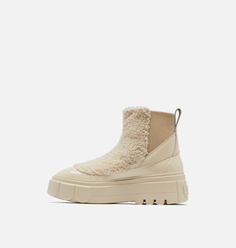 Thumbnail: CARIBOU� X BOOT CHELSEA COZY | 165 | 9.5, Color: Bleached Ceramic, Oatmeal, image 4