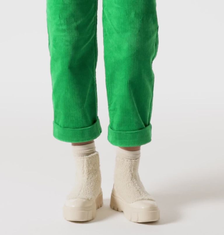Women's Caribou X Boot Chelsea Cozy, Color: Bleached Ceramic, Oatmeal