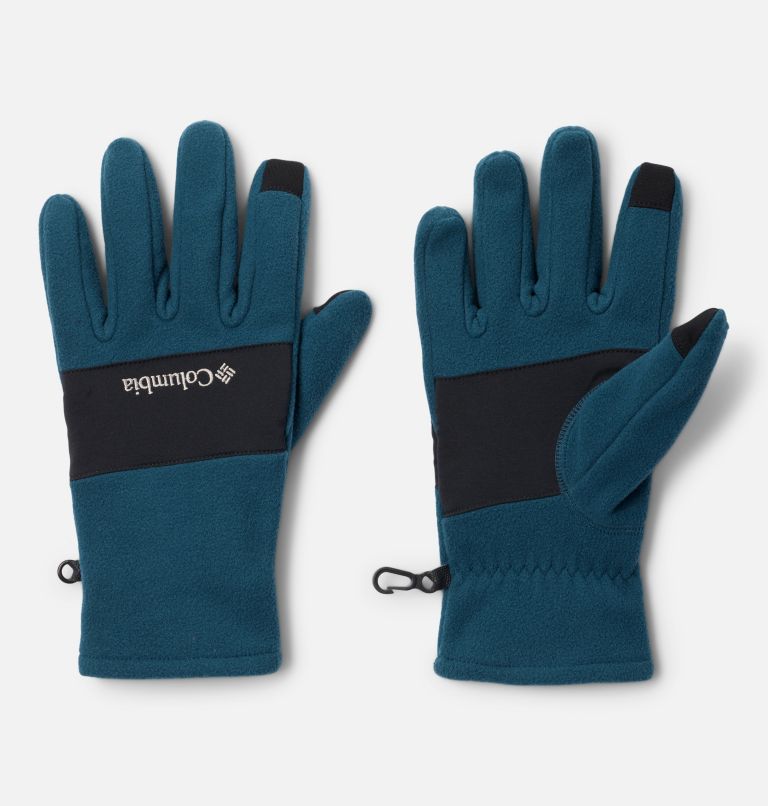Men's Fast Trek II Gloves, Color: Night Wave, Shark, image 1