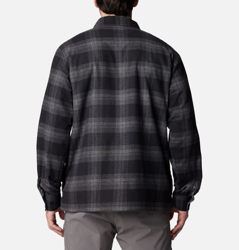 Manteau-chemise à doublure intérieure en laine polaire Cornell Woods pour hommes, Color: Black Buffalo Tartan, image 2
