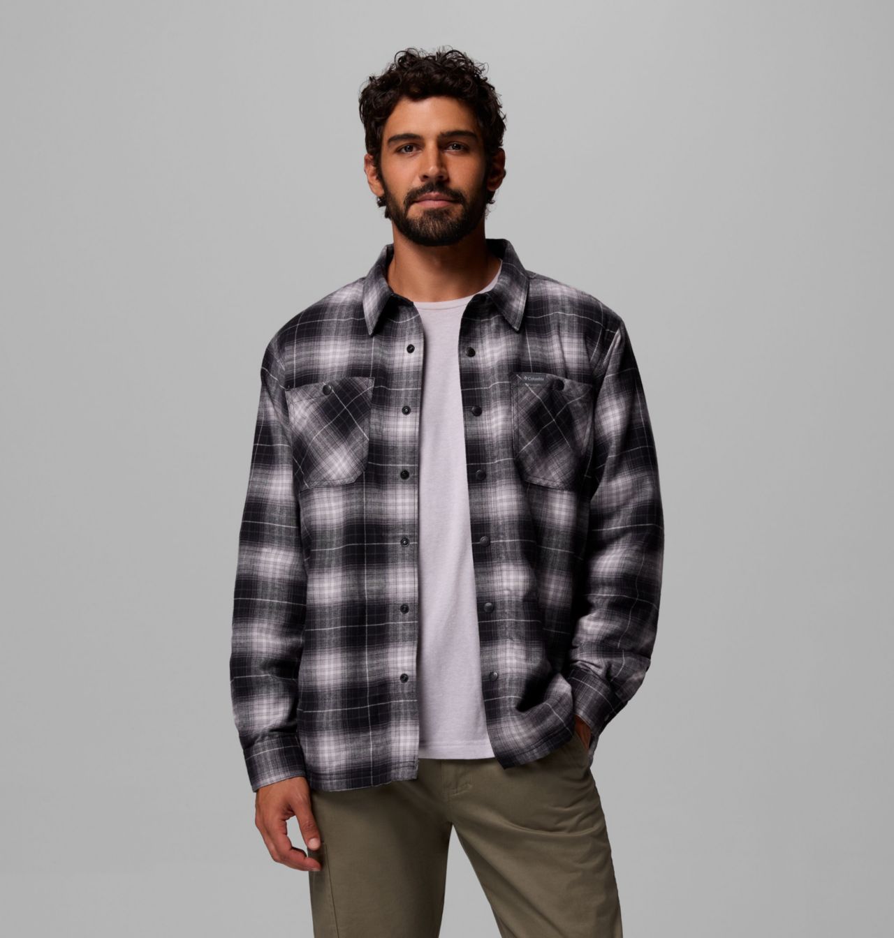 Men's Cornell Woods™ Fleece Lined Shirt Jacket | 011 | S 5