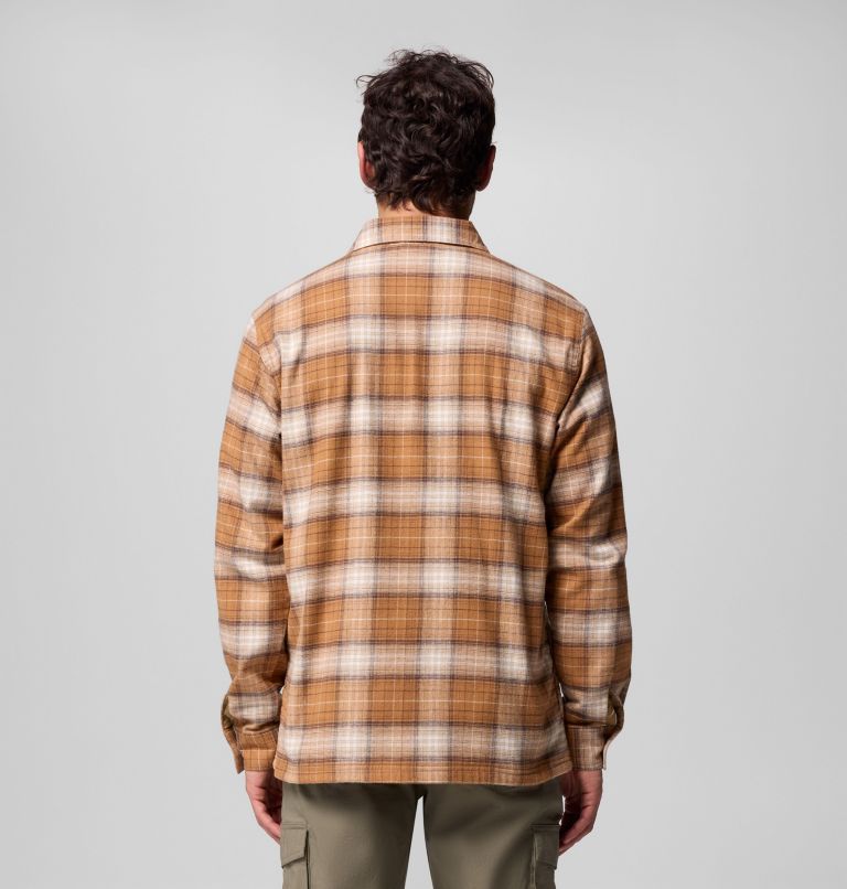 Men's Cornell Woods Fleece Lined Shirt Jacket, Color: Delta Lumberjack Tartan, image 3