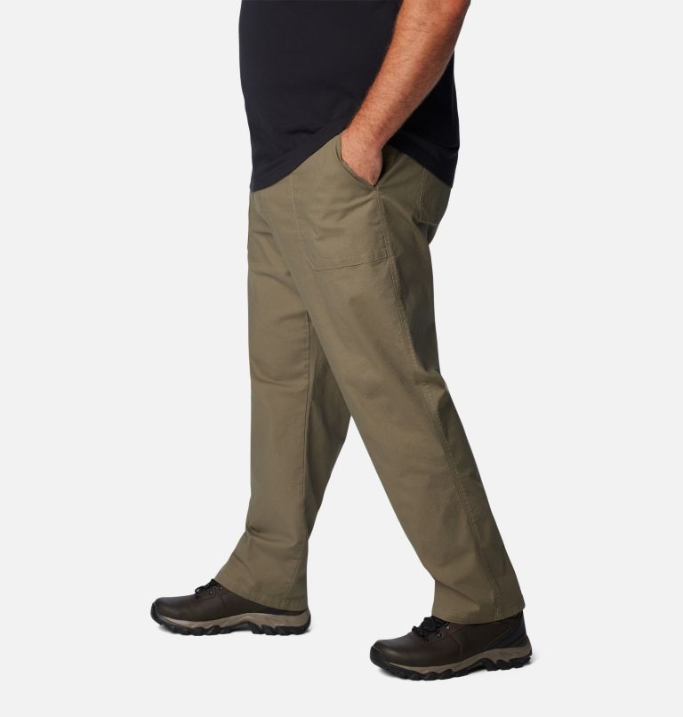 Thumbnail: Men's Flex ROC Utility Pants - Big, Color: Stone Green, image 3