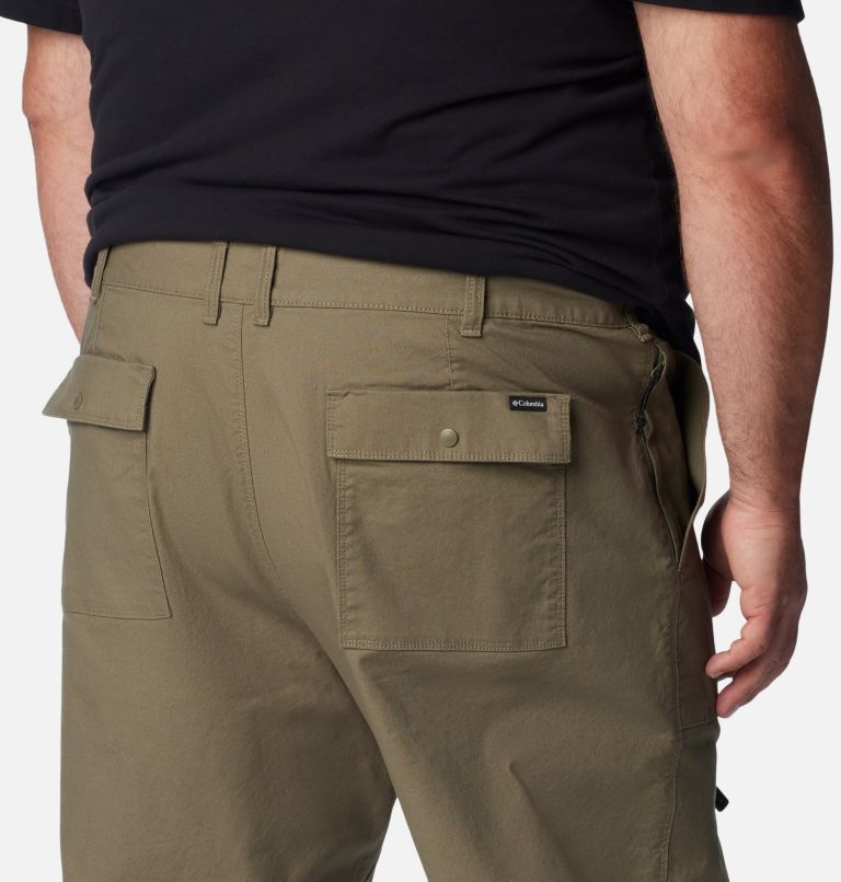 Thumbnail: Men's Flex ROC Utility Pants - Big, Color: Stone Green, image 5