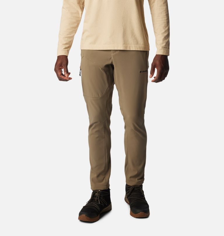 Khaki walking hot sale trousers