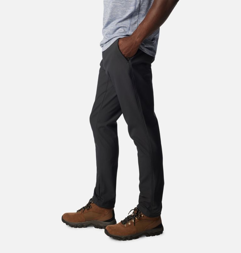 Men's Leader Crest II Warm Hiking Trousers, Color: Black, image 3