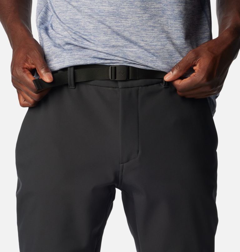 Men's Leader Crest II Warm Hiking Trousers, Color: Black, image 4