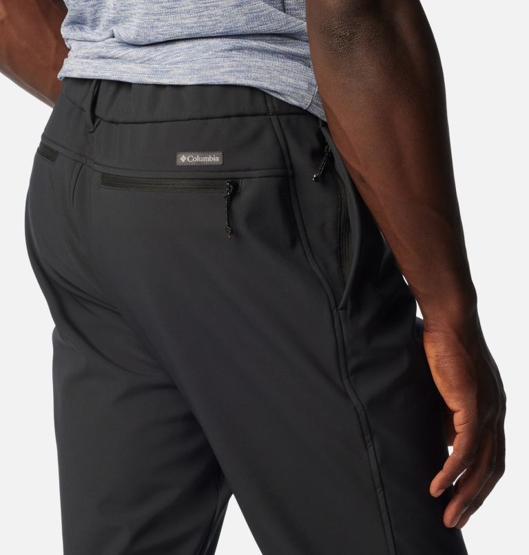 Men's Leader Crest II Warm Hiking Trousers, Color: Black, image 5