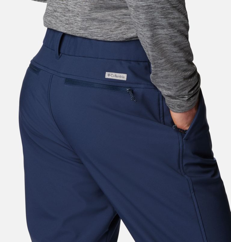 Men's Leader Crest II Warm Hiking Trousers, Color: Collegiate Navy, image 5