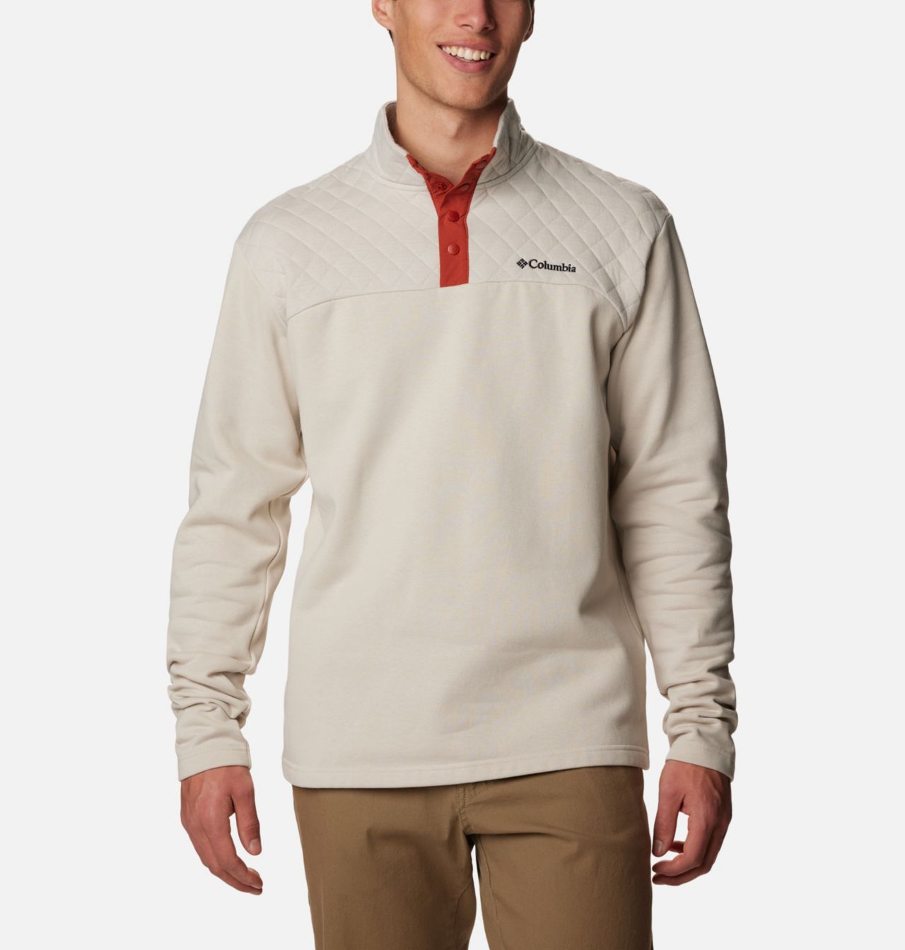 Men's Hart Mountain™ Quilted Half Snap Pullover 1