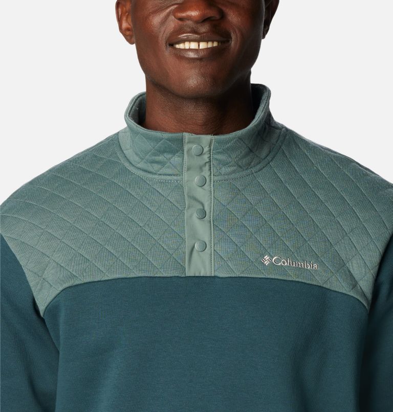 Men's Hart Mountain™ Quilted Half Snap Pullover | Columbia Sportswear