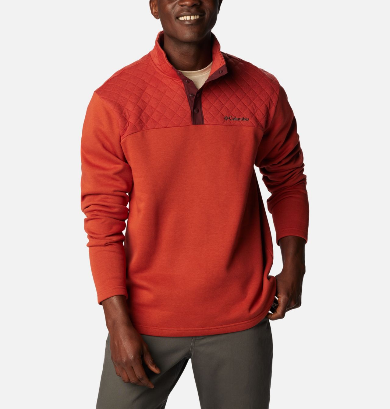 Men's Hart Mountain™ Quilted Half Snap Pullover 5