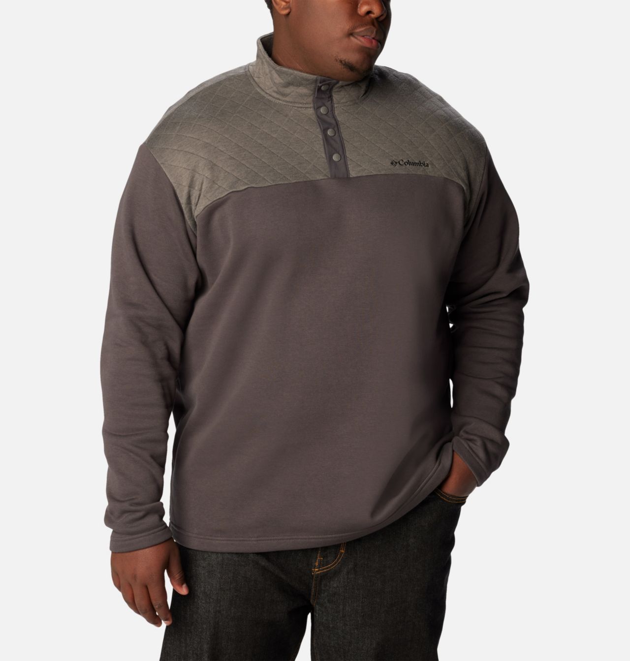Men's Hart Mountain™ Quilted Half Snap Pullover - Big 5