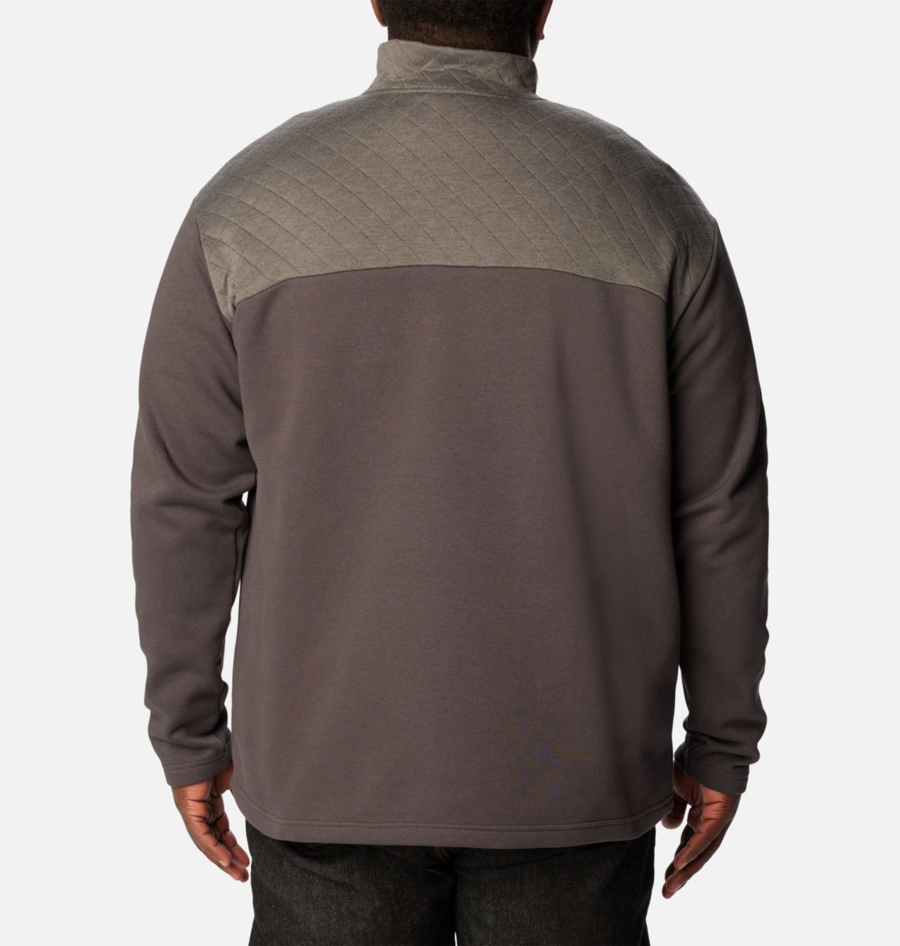 Men's Hart Mountain™ Quilted Half Snap Pullover - Big 2