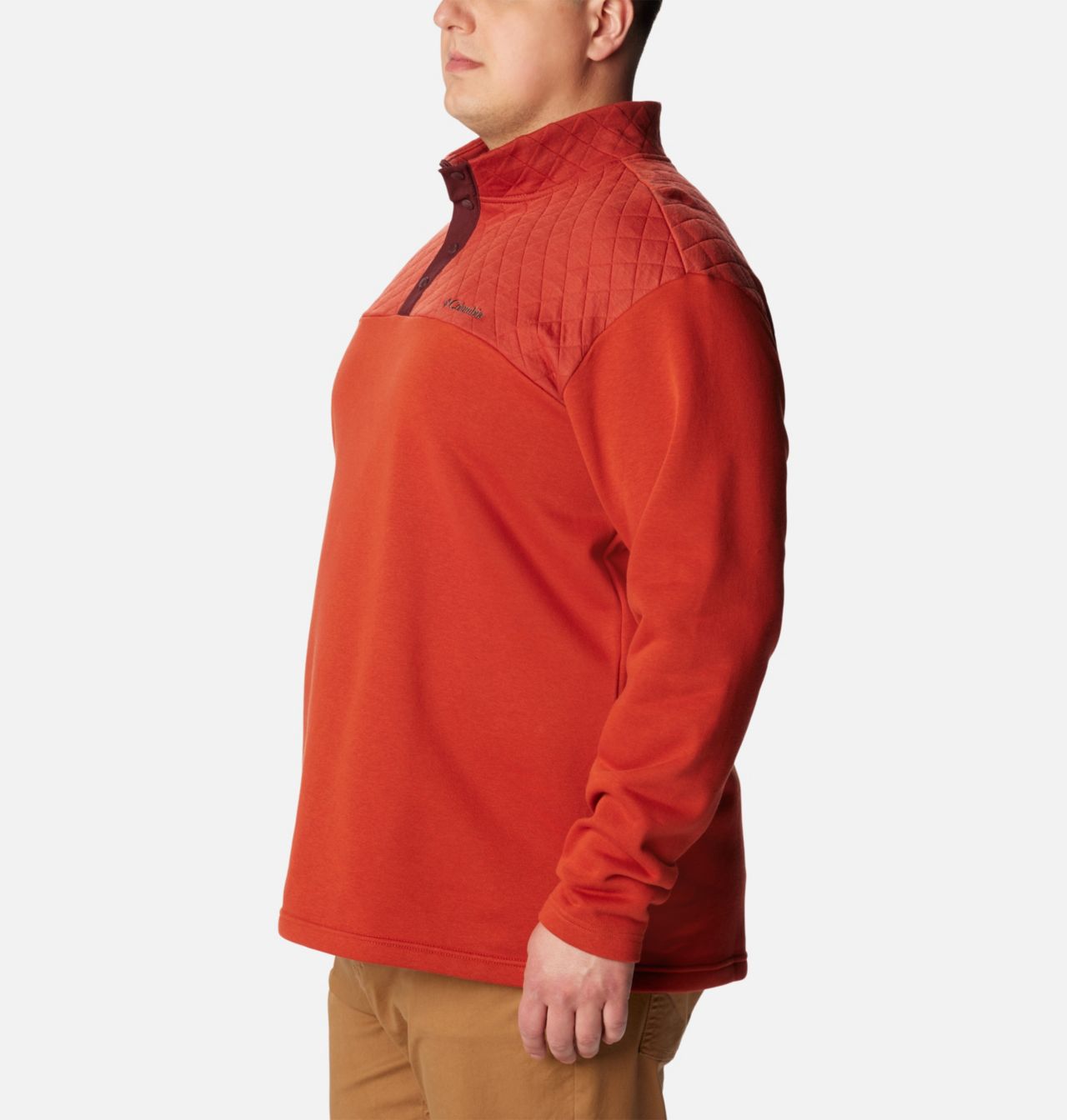 Men's Hart Mountain™ Quilted Half Snap Pullover - Big 3