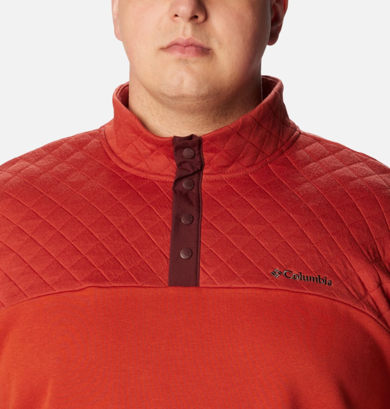 Men's Hart Mountain™ Quilted Half Snap Pullover - Big 4