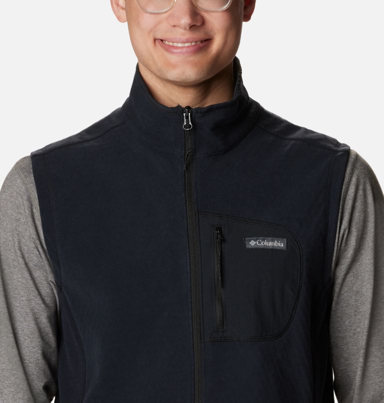 Men's Outdoor Tracks Vest, Color: Black, image 4