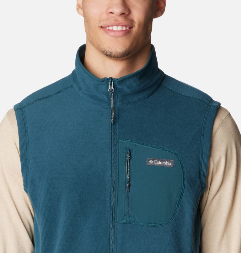 Men's Outdoor Tracks Vest, Color: Night Wave, image 4