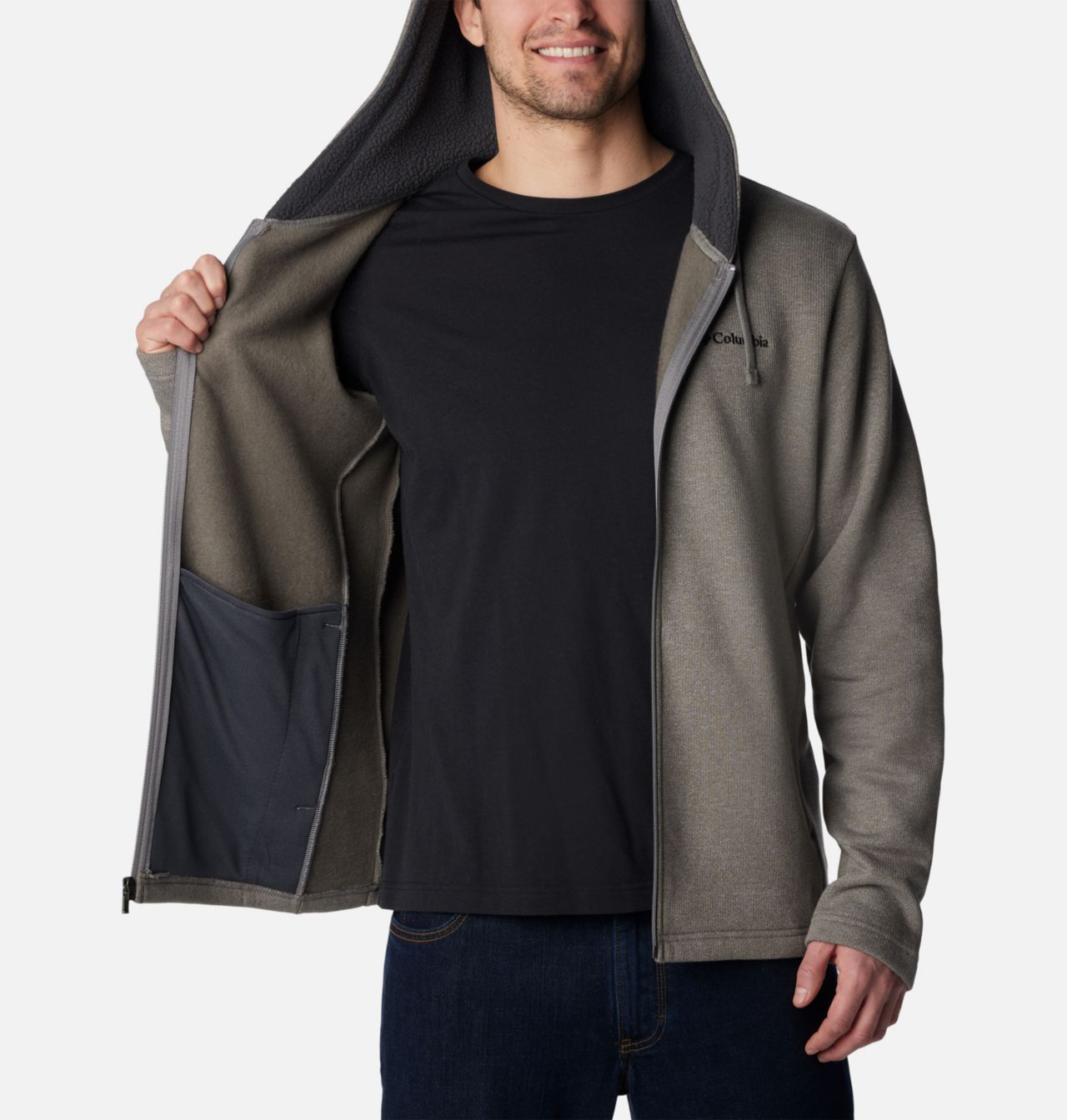 Men's Great Hart Mountain™ Full Zip Hoodie - Tall 5