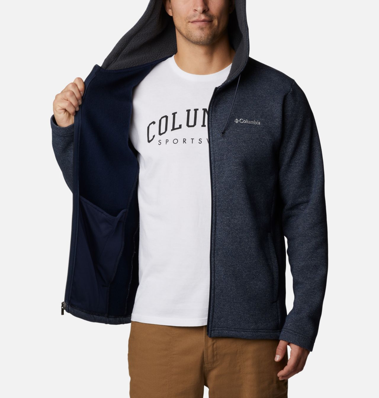 Men's Great Hart Mountain™ Full Zip Hoodie - Tall 5