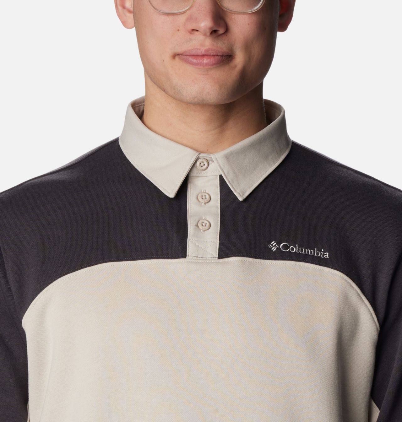 Men's Columbia Trek™ Long Sleeve Rugby Shirt 4