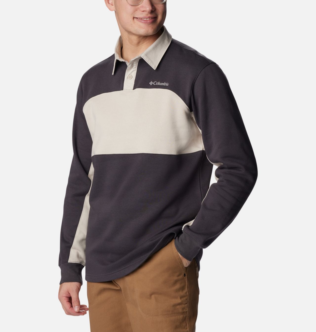 Men's Columbia Trek™ Long Sleeve Rugby Shirt 5