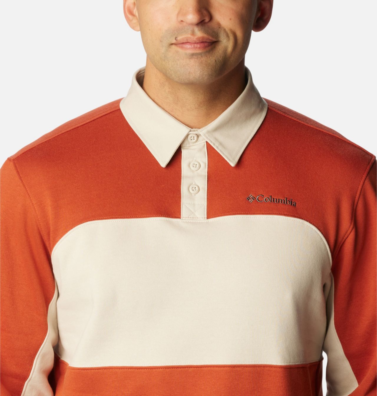 Men's Columbia Trek™ Long Sleeve Rugby Shirt 4