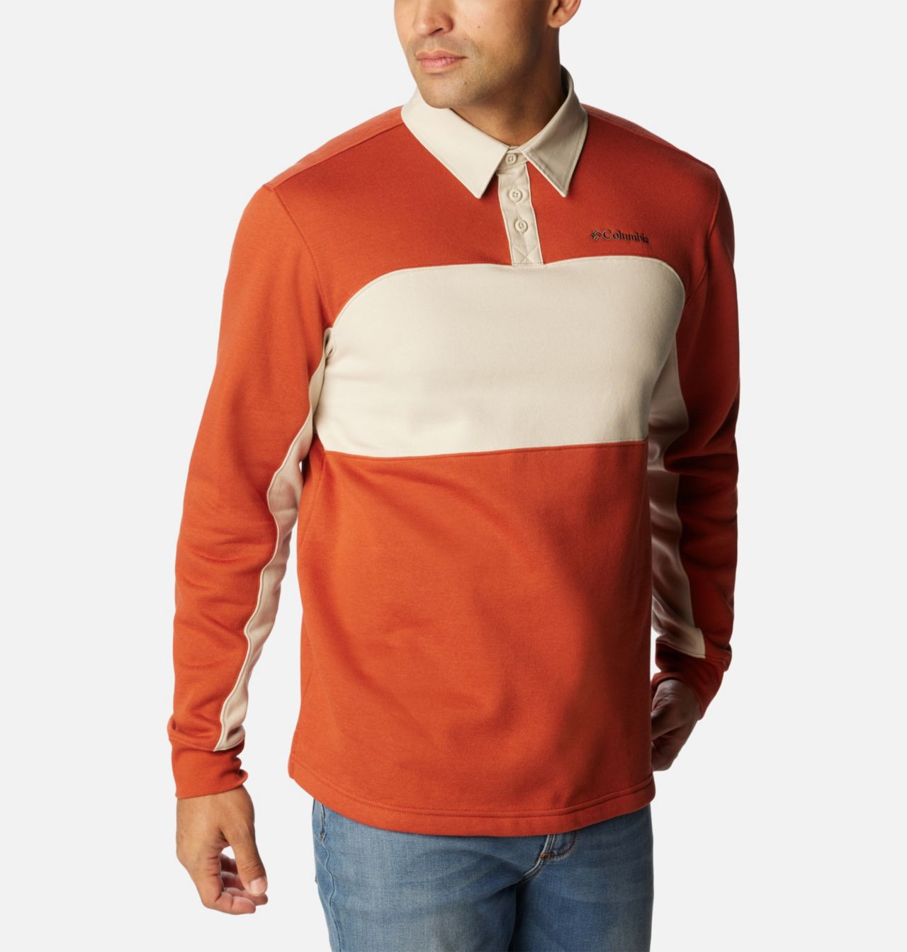Men's Columbia Trek™ Long Sleeve Rugby Shirt 5