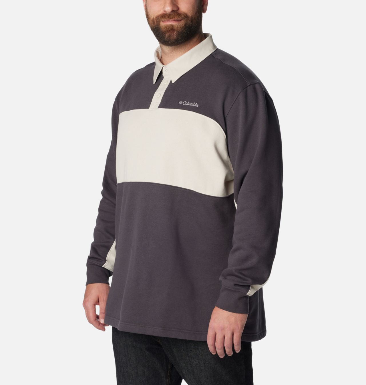 Men's Columbia Trek™ Long Sleeve Rugby Shirt - Big 5