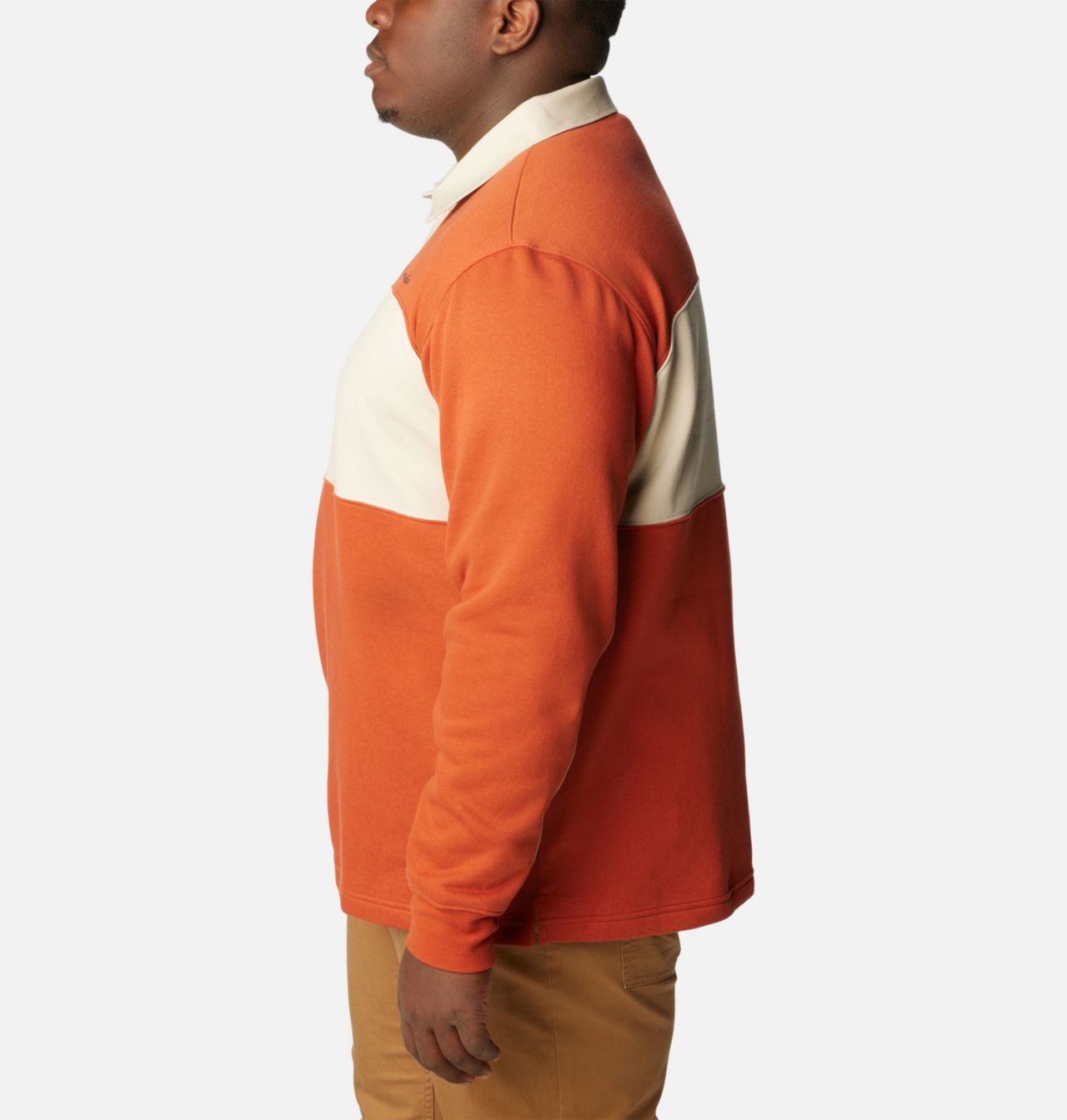 Men's Columbia Trek™ Long Sleeve Rugby Shirt - Big 3