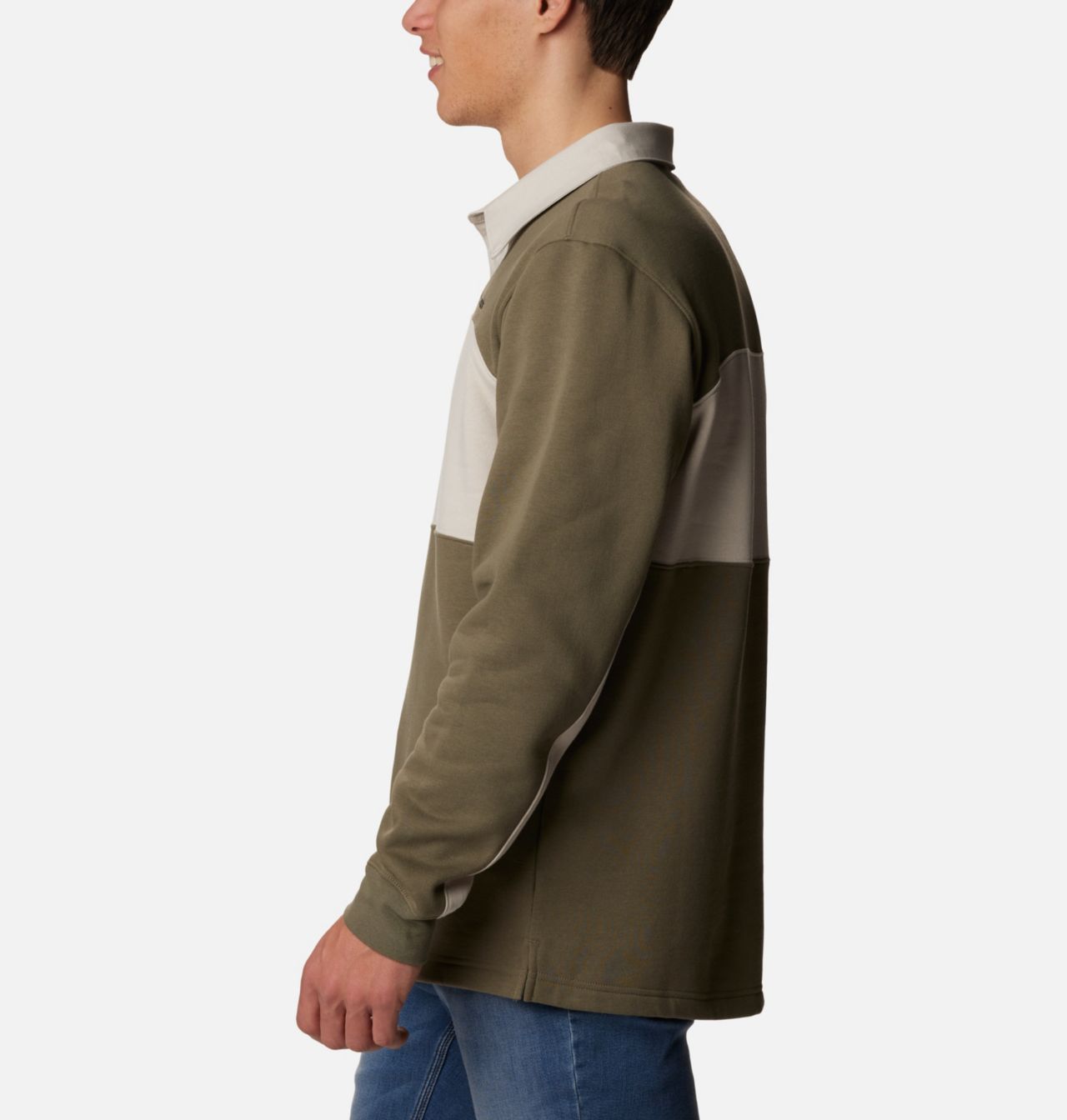 Men's Columbia Trek™ Long Sleeve Rugby Shirt - Tall 3