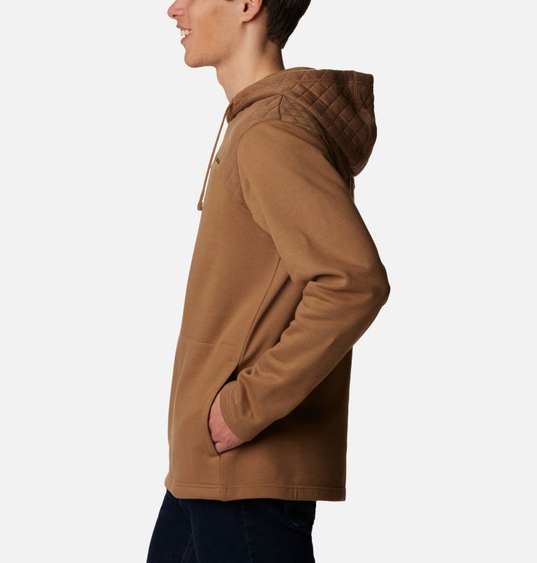 Thumbnail: Men's Hart Mountain Quilted Hoodie, Color: Delta, image 3