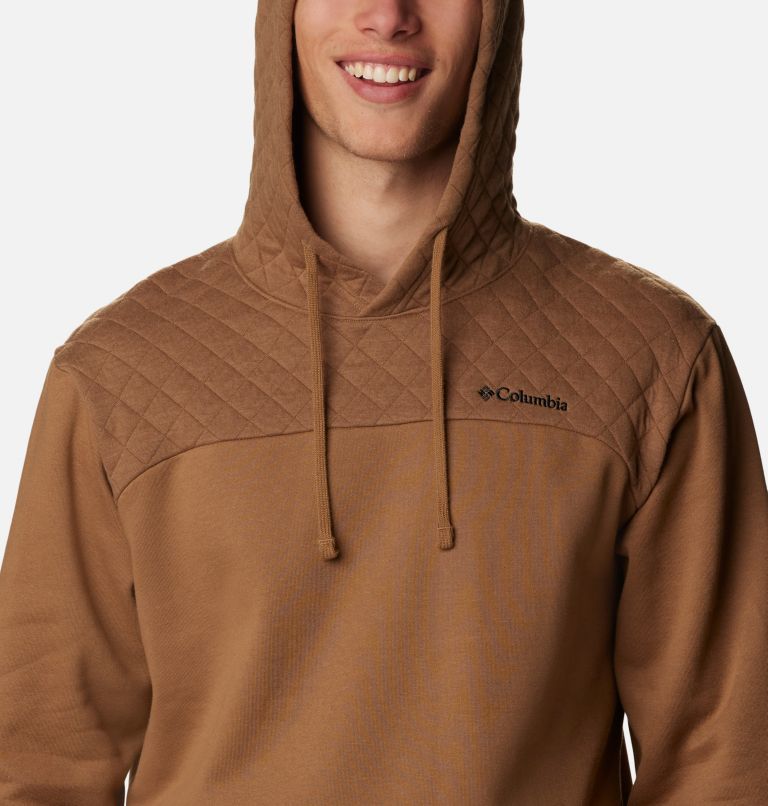 Thumbnail: Men's Hart Mountain Quilted Hoodie - Tall, Color: Delta, image 4