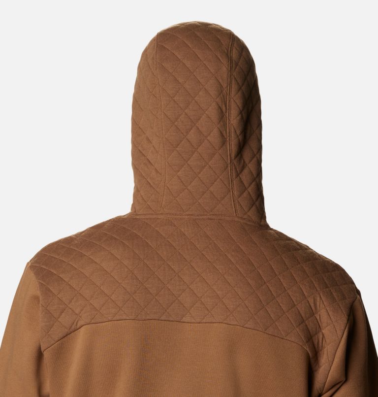 Men's Hart Mountain Quilted Hoodie - Tall, Color: Delta, image 5