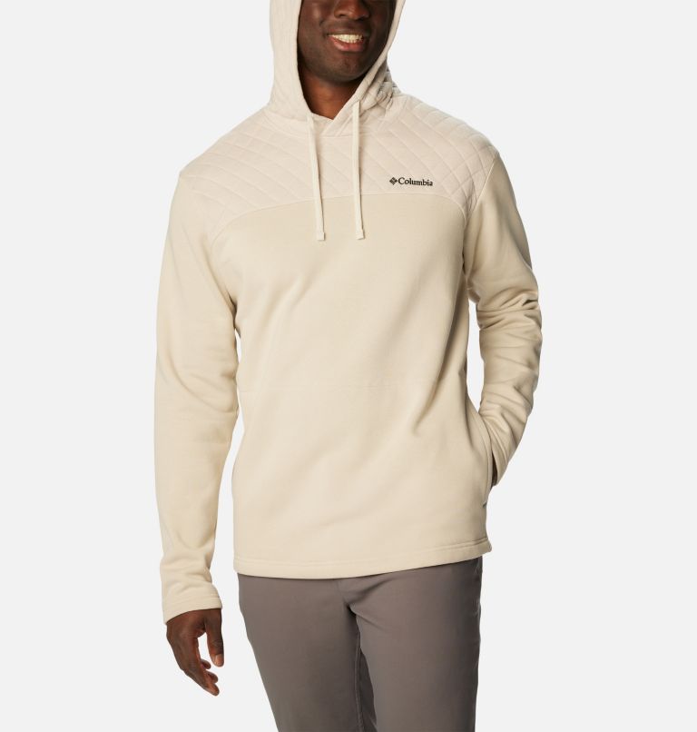 Thumbnail: Men's Hart Mountain Quilted Hoodie, Color: Dark Stone, image 5