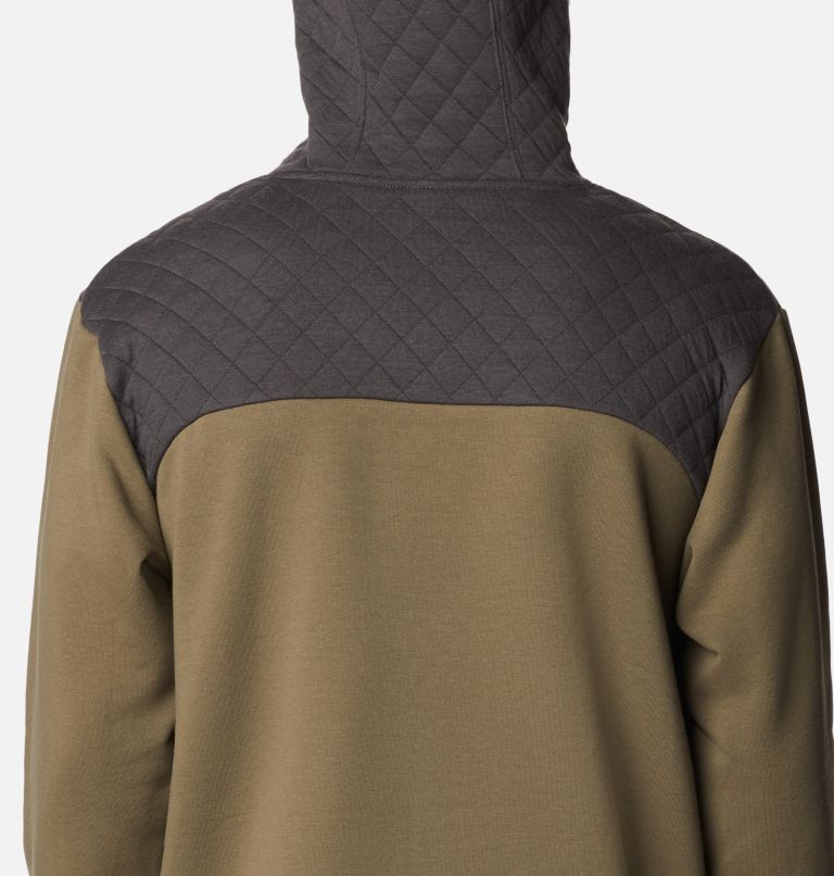 Chandail à capuchon matelassé Hart Mountain pour hommes, Color: Stone Green, Shark, image 5