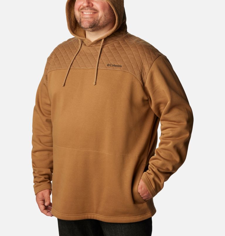 Thumbnail: Men's Hart Mountain Quilted Hoodie - Big, Color: Delta, image 5